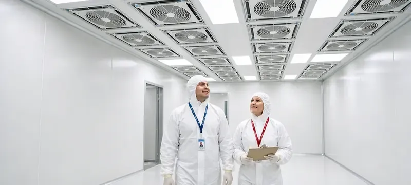 Completed high-FFU-density cleanroom project case study