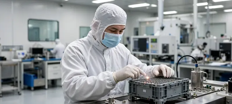 ESD discharge risk when handling electronics in an ISO 5 cleanroom