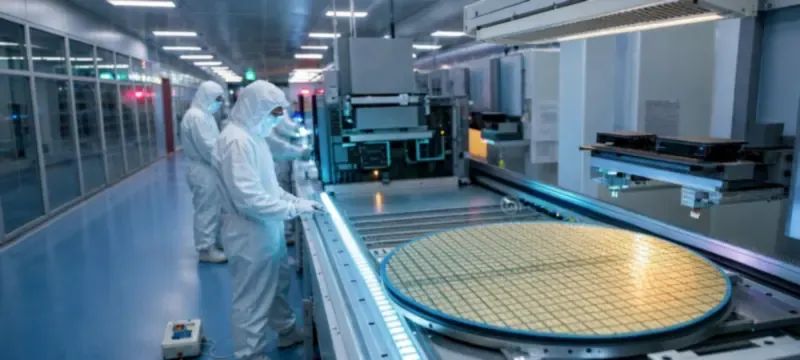 ISO 5 microelectronics cleanroom with complete ESD control