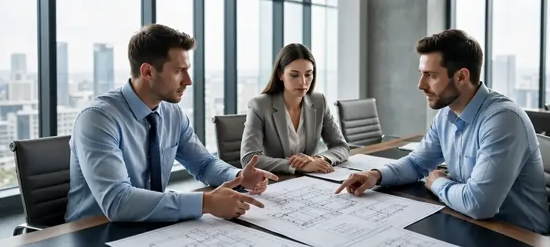 Compliance versus energy consumption discussed in a project meeting