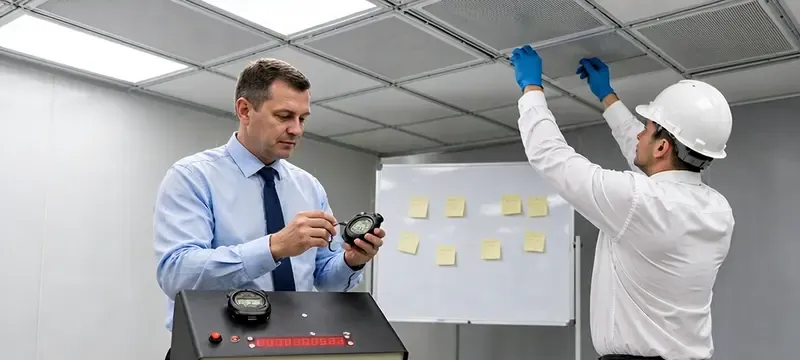 Timing a full FFU maintenance cycle in a cleanroom Timing a full FFU maintenance cycle in a cleanroom