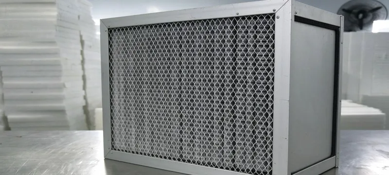 Deiiang H13/H14 combined high-efficiency HEPA filter with aluminium frame and pleated glass-fiber media