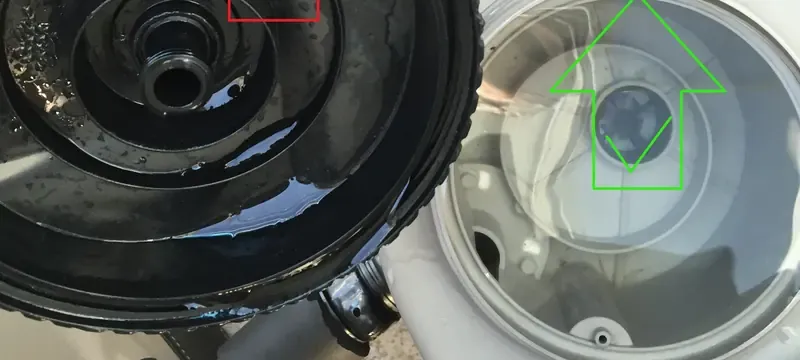 Gap around a filter frame showing how bypass undermines filtration