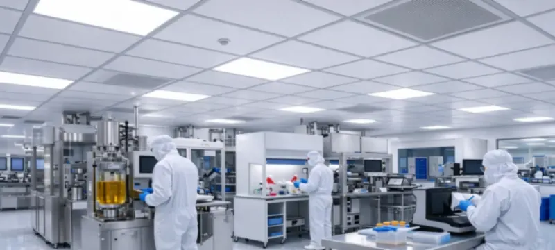 Cleanroom production environment filter ceiling Cleanroom production environment filter ceiling