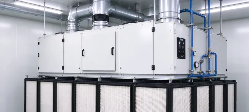 Cleanroom air handling unit filter modules Cleanroom air handling unit filter modules