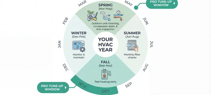 HVAC filter maintenance schedule inspection timeline HVAC filter maintenance schedule inspection timeline