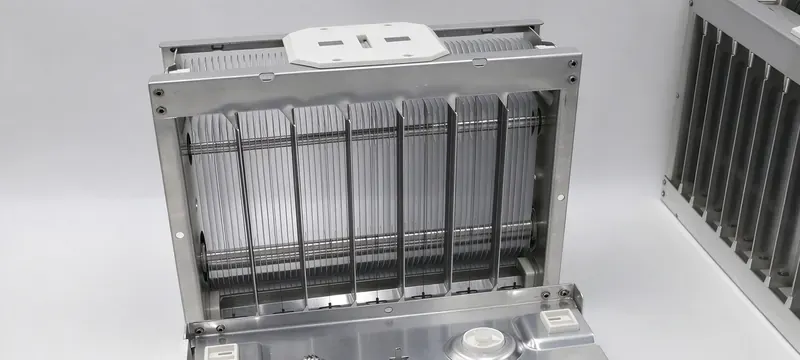 Electronic air filter ionizer and collector cell components Electronic air filter ionizer and collector cell components