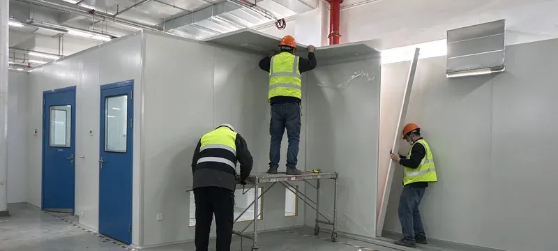 HVAC air handling unit filter retrofit installation HVAC air handling unit filter retrofit installation