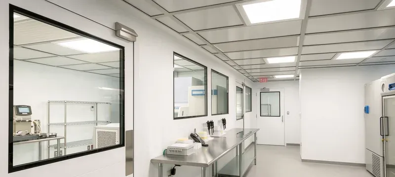 Laboratory cleanroom interior research facility Laboratory cleanroom interior research facility