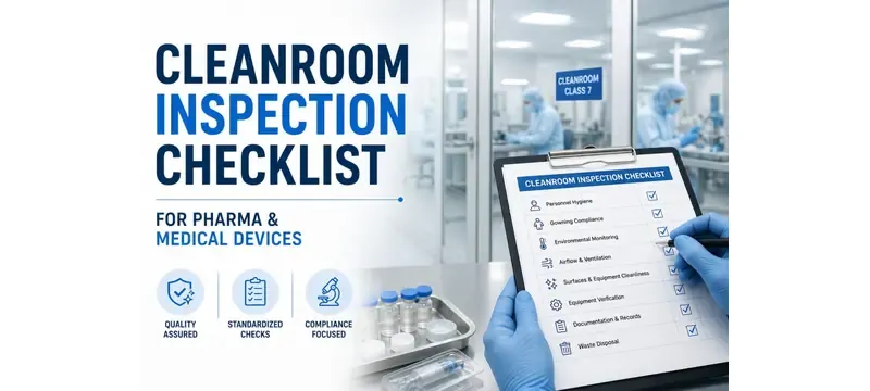 Cleanroom documentation audit readiness checklist Cleanroom documentation audit readiness checklist