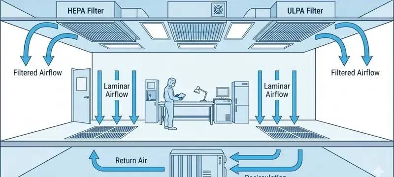 Cleanroom filtration standards scope map Cleanroom filtration standards scope map