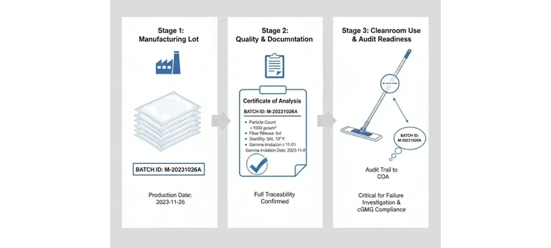 Cleanroom acceptance documentation evidence trail Cleanroom acceptance documentation evidence trail