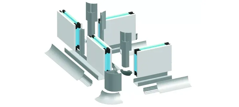 Cleanroom panel facing core joint system comparison Cleanroom panel facing core joint system comparison