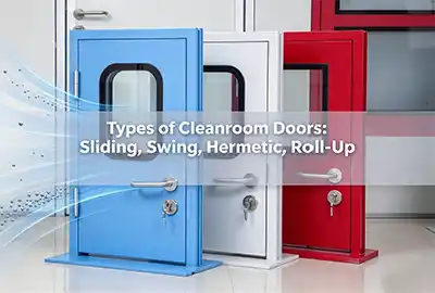 Types of Cleanroom Doors: Sliding, Swing, Hermetic, Roll-Up