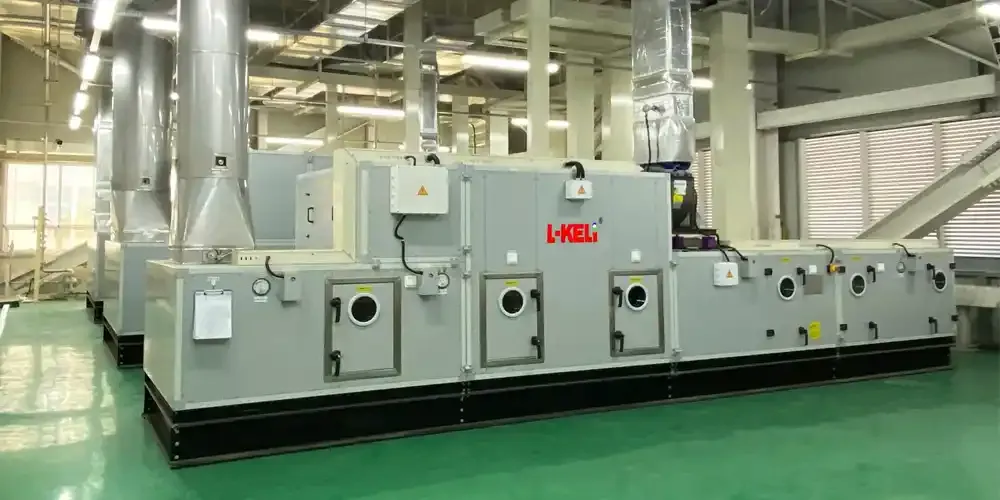 ISO 5 HVAC system before optimization — fixed frequency operation