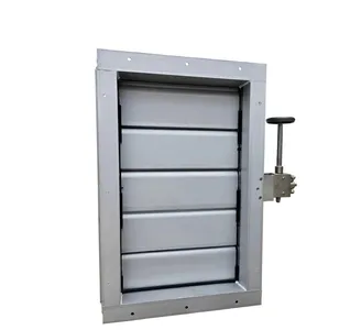 aluminum volume control damper