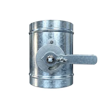 round volume control damper