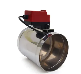 spring return motorized damper