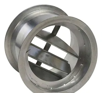 gravity backdraft damper