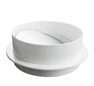 horizontal backdraft damper