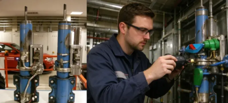 Damper actuator control fault technician