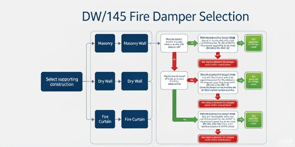Damper selection procedure flowchart Damper selection procedure flowchart