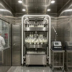 Deiiang benchtop particle counter in Food & Beverage Processing