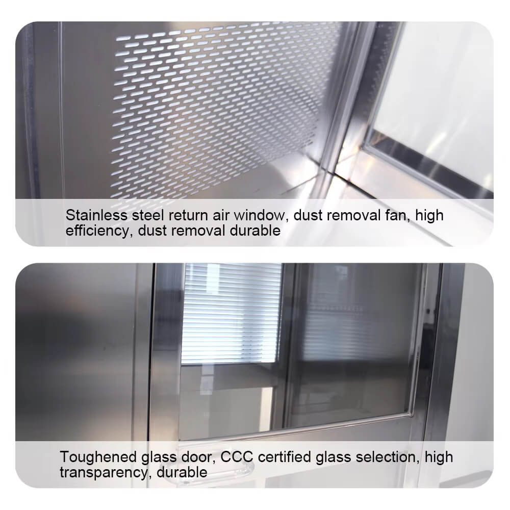 Air shower room details1