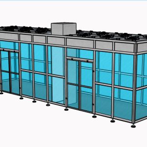 Deiiang ®️Aluminum acrylic ISO 5 cleanroom