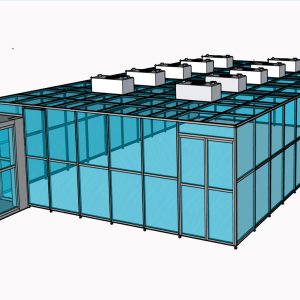 Deiiang ®️Aluminum acrylic ISO 6 cleanroom