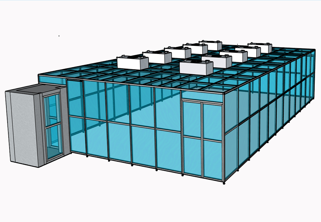 Deiiang ®️Aluminum acrylic ISO 6 cleanroom