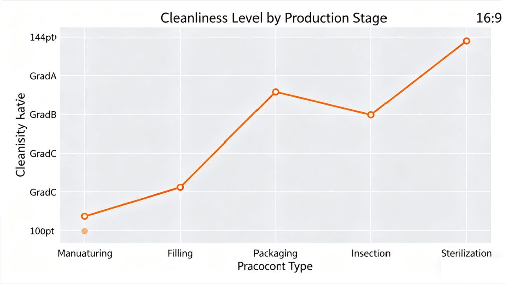 Process type analysis for determining required cleanliness levels