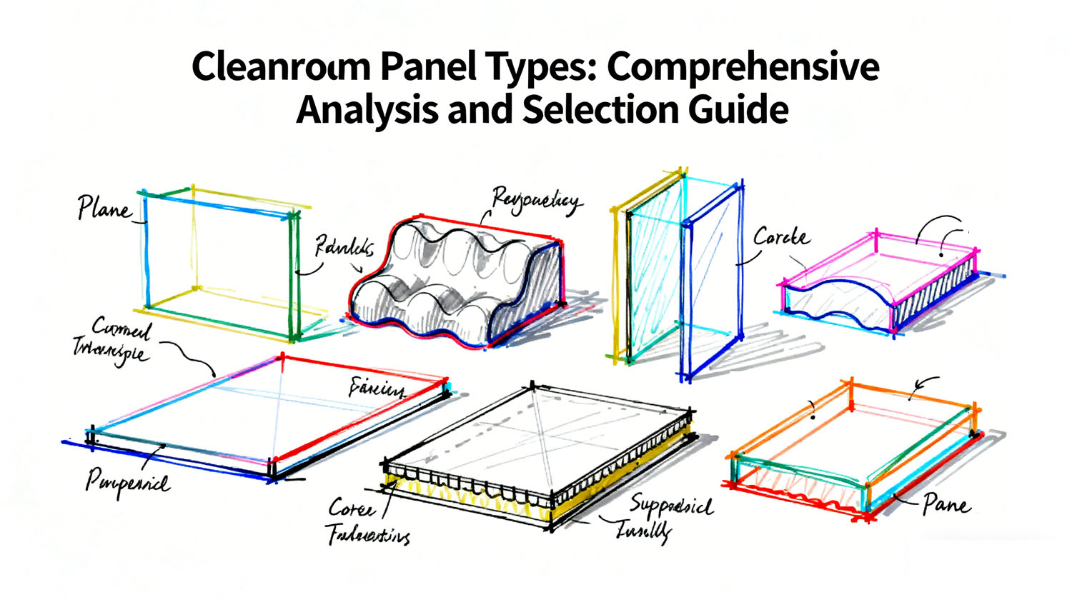Cleanroom Panel Types: Comprehensive Analysis and Selection Guide